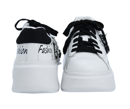 Damskie sneakersy buty sportowe z ozdobą 3D Loretta Vitale r.38   E40602B