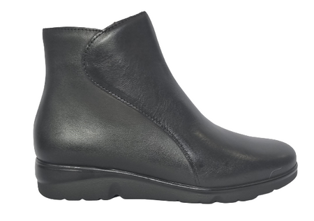 PITILLOS 1605 wygodne czarne botki r37